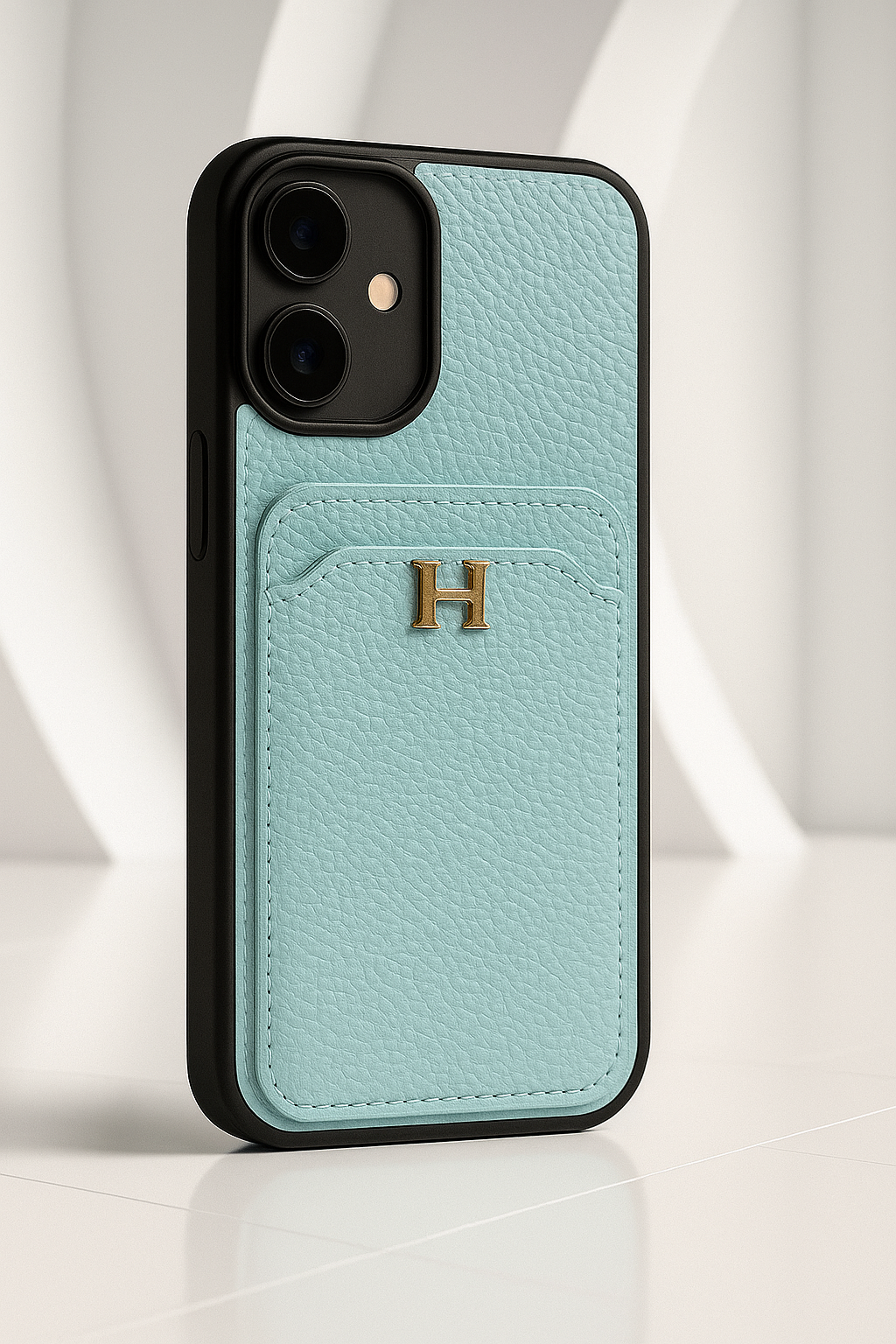 Premium Luxury Leather iPhone Case with Card Slot