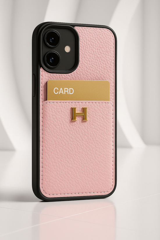 Premium Luxury Leather iPhone Case with Card Slot