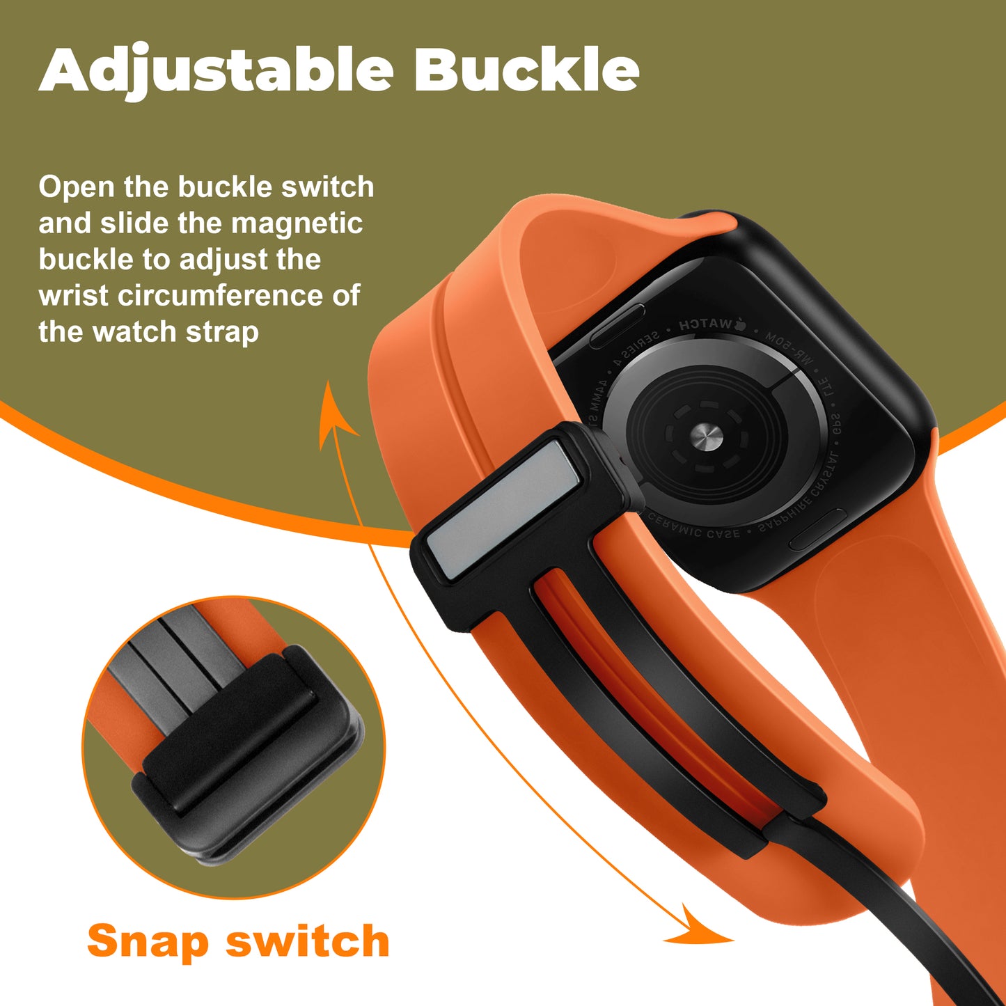 Premium Silicone Watch Bands – Available in 18 Colors