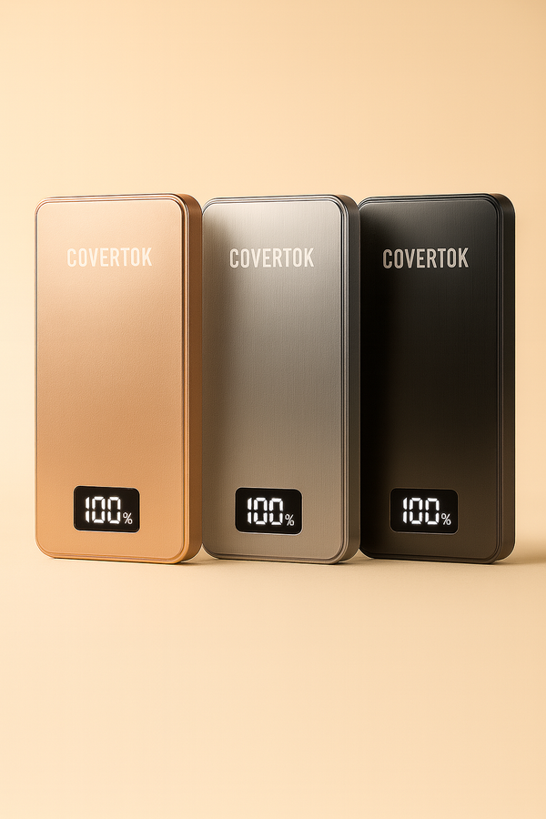 Magnetic Wireless Power Bank – Ultra Sleek 5000mAh/ 10000 mAh