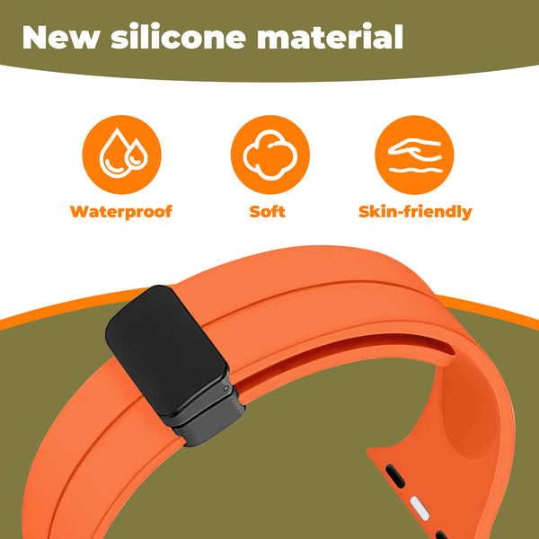 Premium Silicone Watch Bands – Available in 18 Colors
