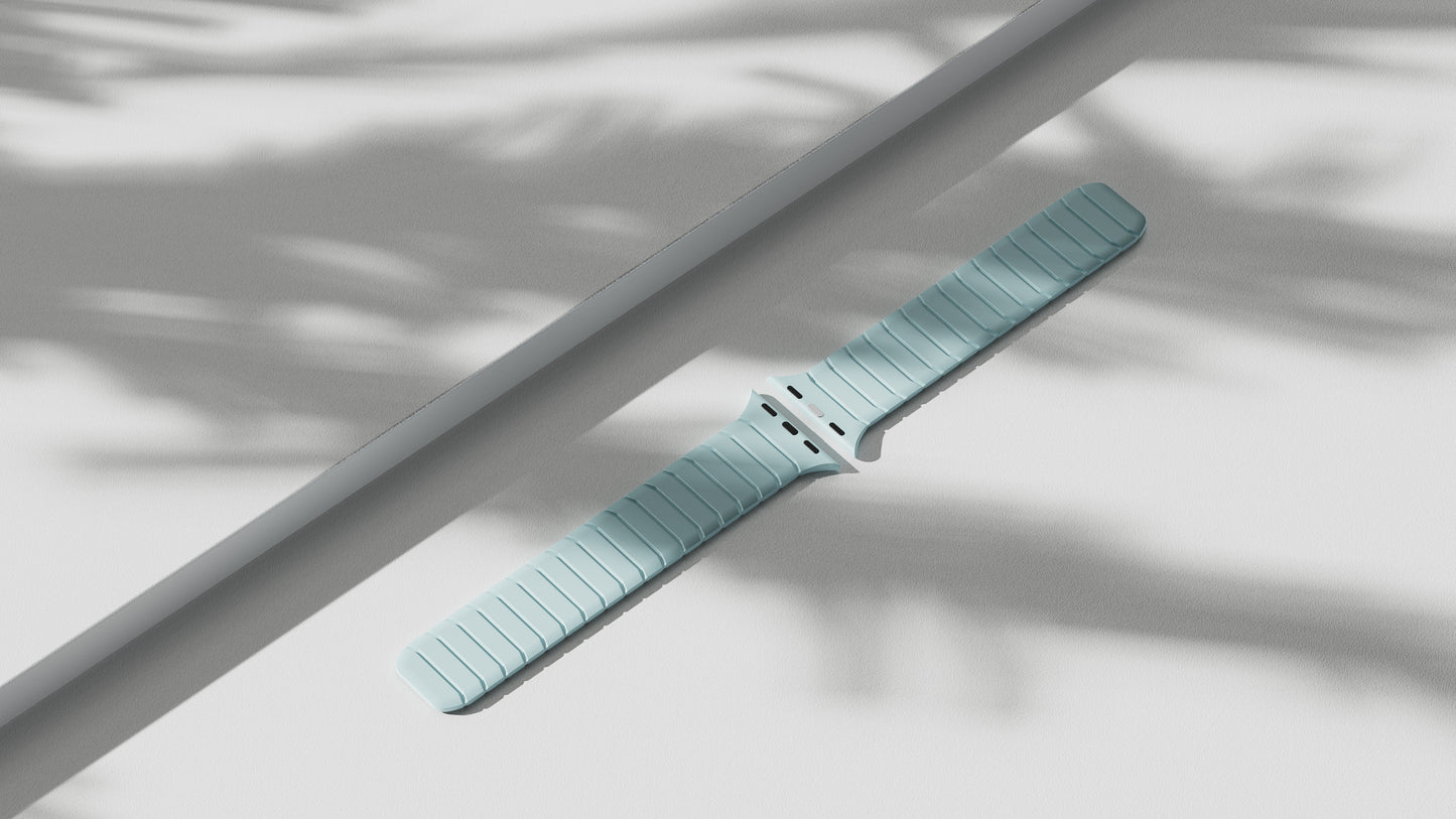Premium Magnetic Leather Loop Straps for Apple Watch