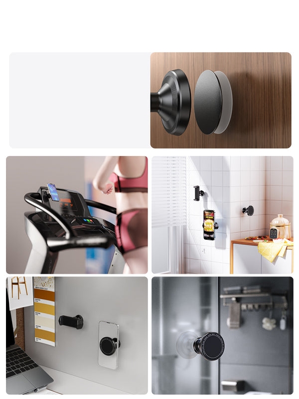 Magnetic Phone Holder with 360° Rotation Strong Adhesive Mount
