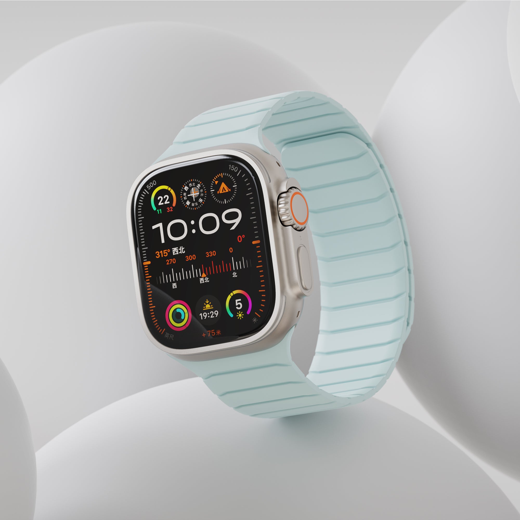 Premium Magnetic Leather Loop Straps for Apple Watch