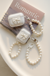 Pearl Charm Bow AirPods Cases