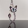 Crystal Butterfly Beaded Phone Charm