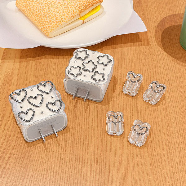 Metallic Coil iPhone Charger Case