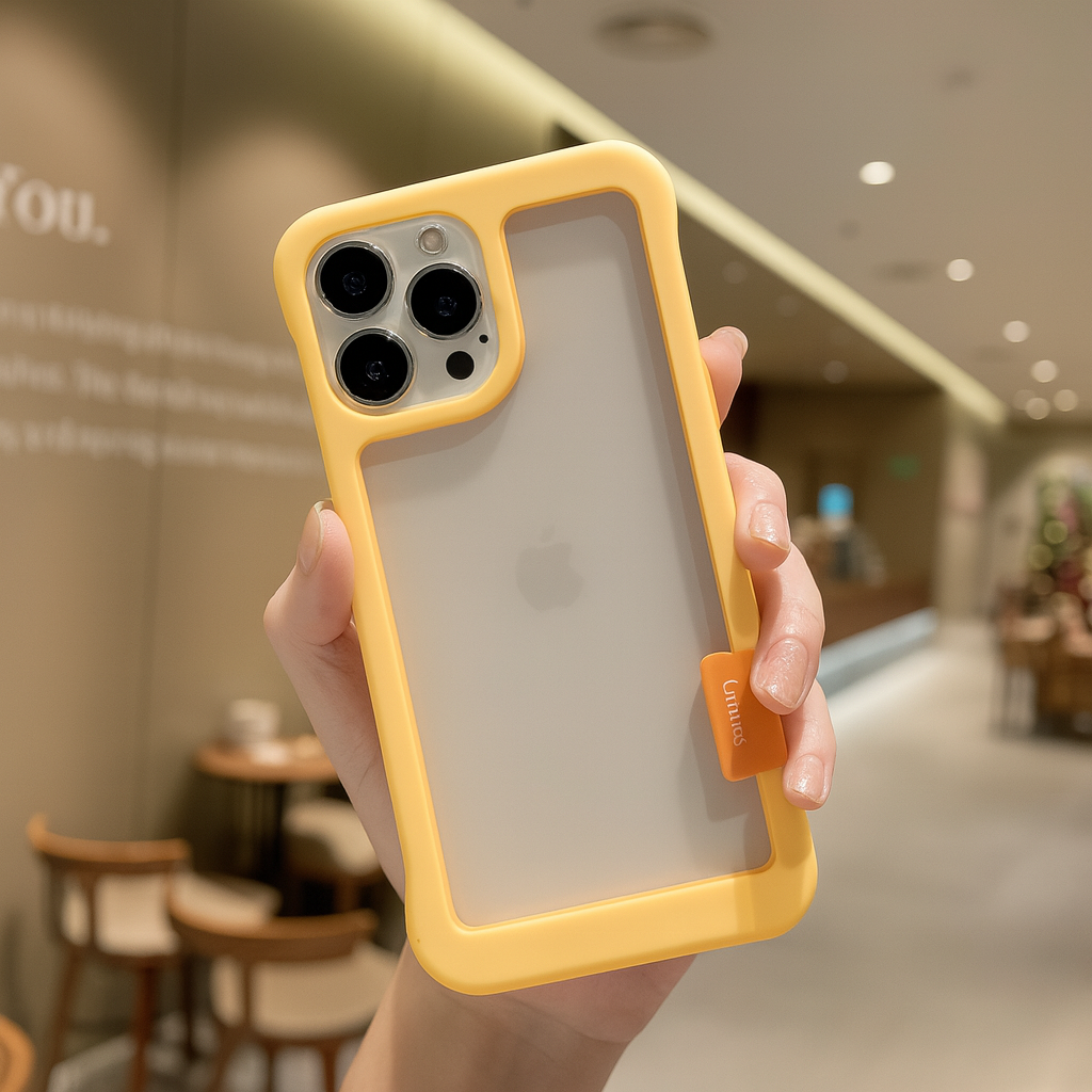 Vibrant Frame-Style iPhone Cases