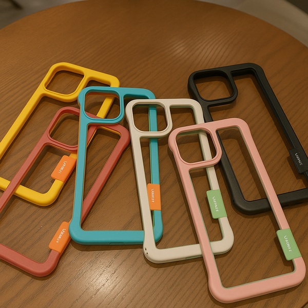 Vibrant Frame-Style iPhone Cases