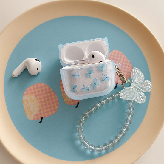 Title:Butterfly Charm AirPods Case🦋✨