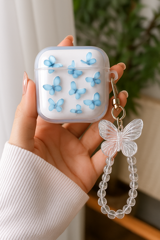 Title:Butterfly Charm AirPods Case🦋✨
