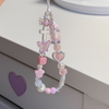 Pastel Beaded Phone Charm