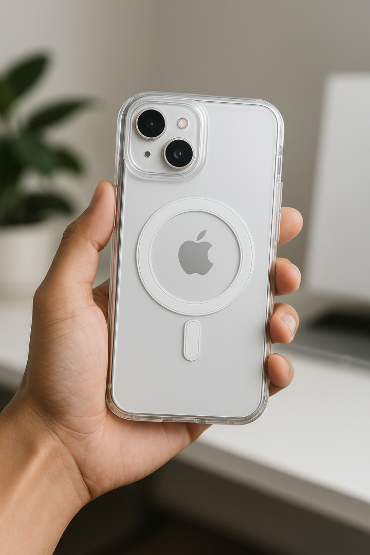 MagSafe Clear Case|- Transparent Shockproof Cover