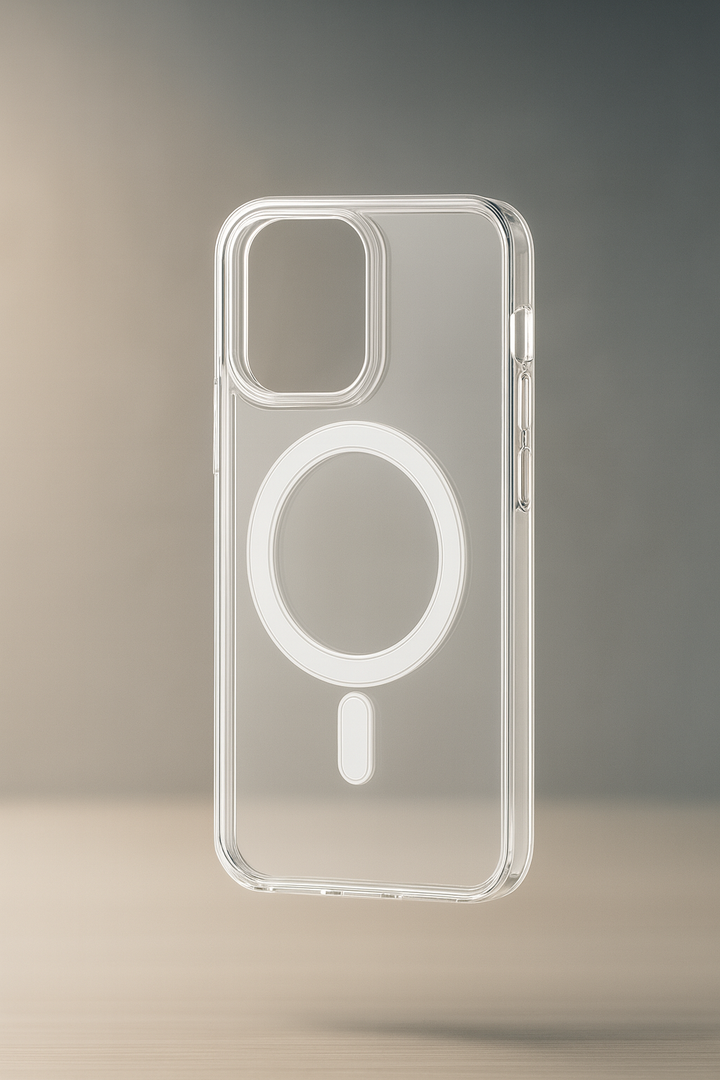 MagSafe Clear Case|- Transparent Shockproof Cover