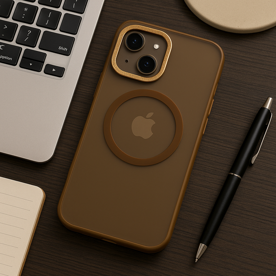 Premium MagSafe Case Cover with Metal Camera Ring