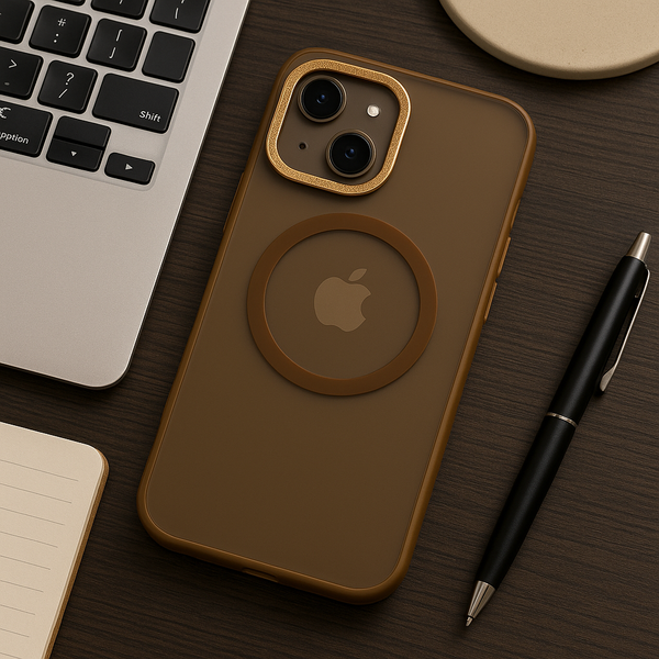 Premium MagSafe Case Cover with Metal Camera Ring