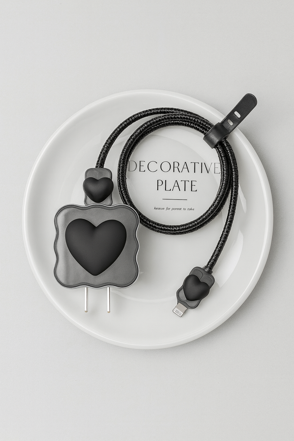 Heart iPhone Charger Case Set with Matching Cable πβ¨