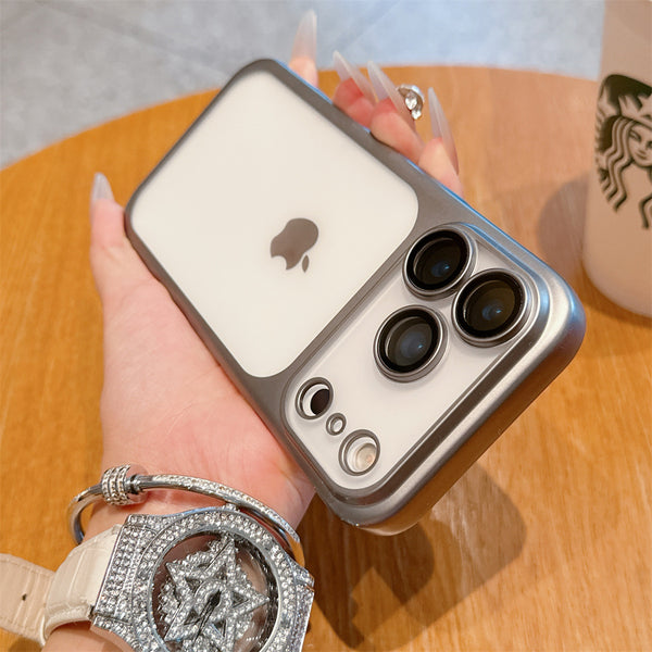 Aluminium Frame Transparent Case