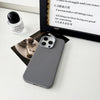 Premium Leather-Finish Slim Case with Metal Camera Ring
