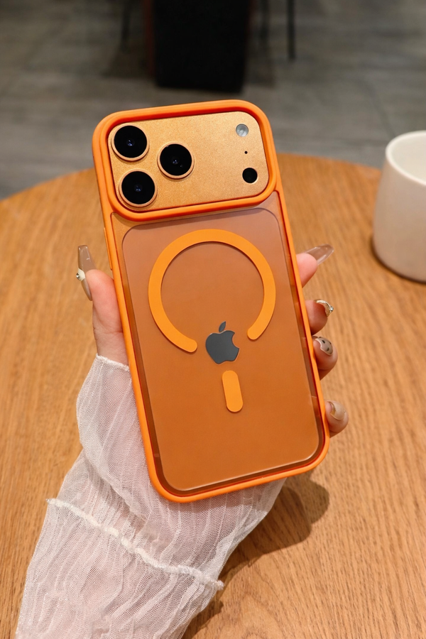 Transparent Magnetic Wireless Charging Phone Case