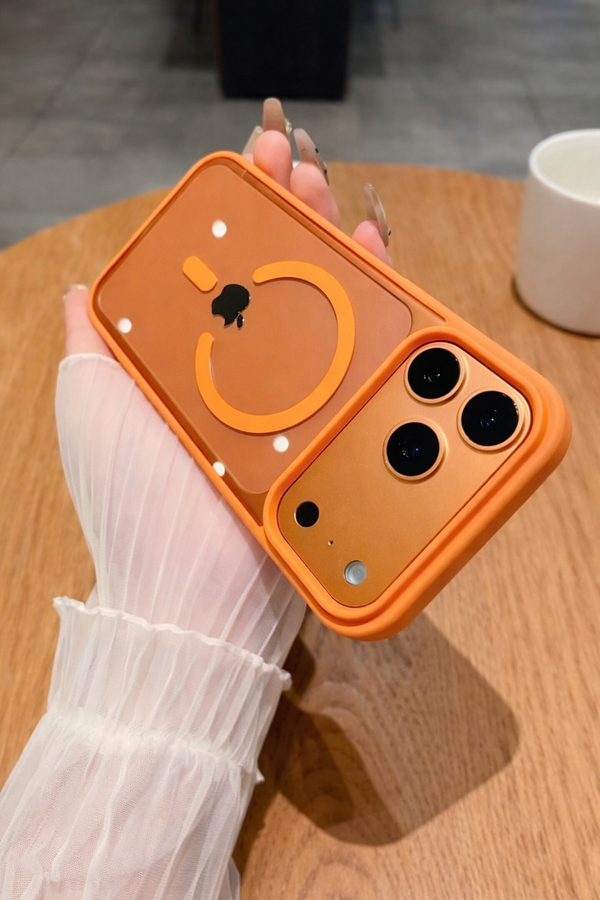 Transparent Magnetic Wireless Charging Phone Case