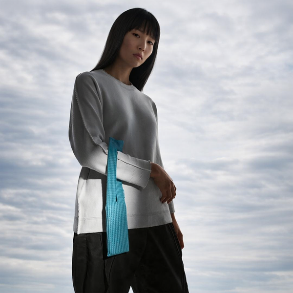 Ribbed Knit Phone Sling Pouch