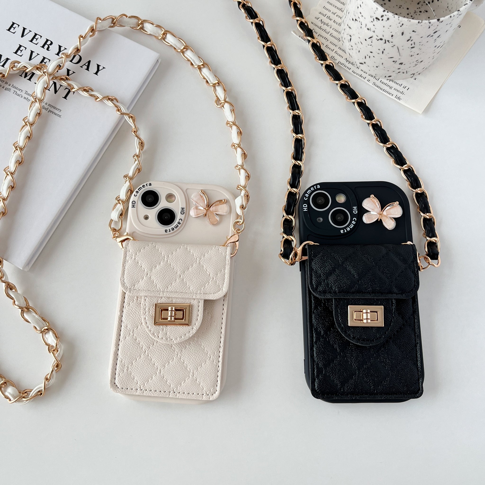 Luxury Crossbody Wallet Phone Case