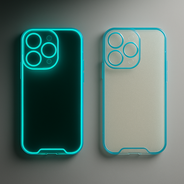 Glow In Dark Transparent – Shockproof Clear Cover