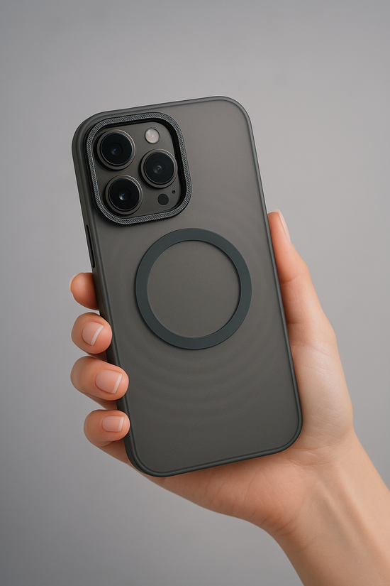 Premium MagSafe Case Cover with Metal Camera Ring