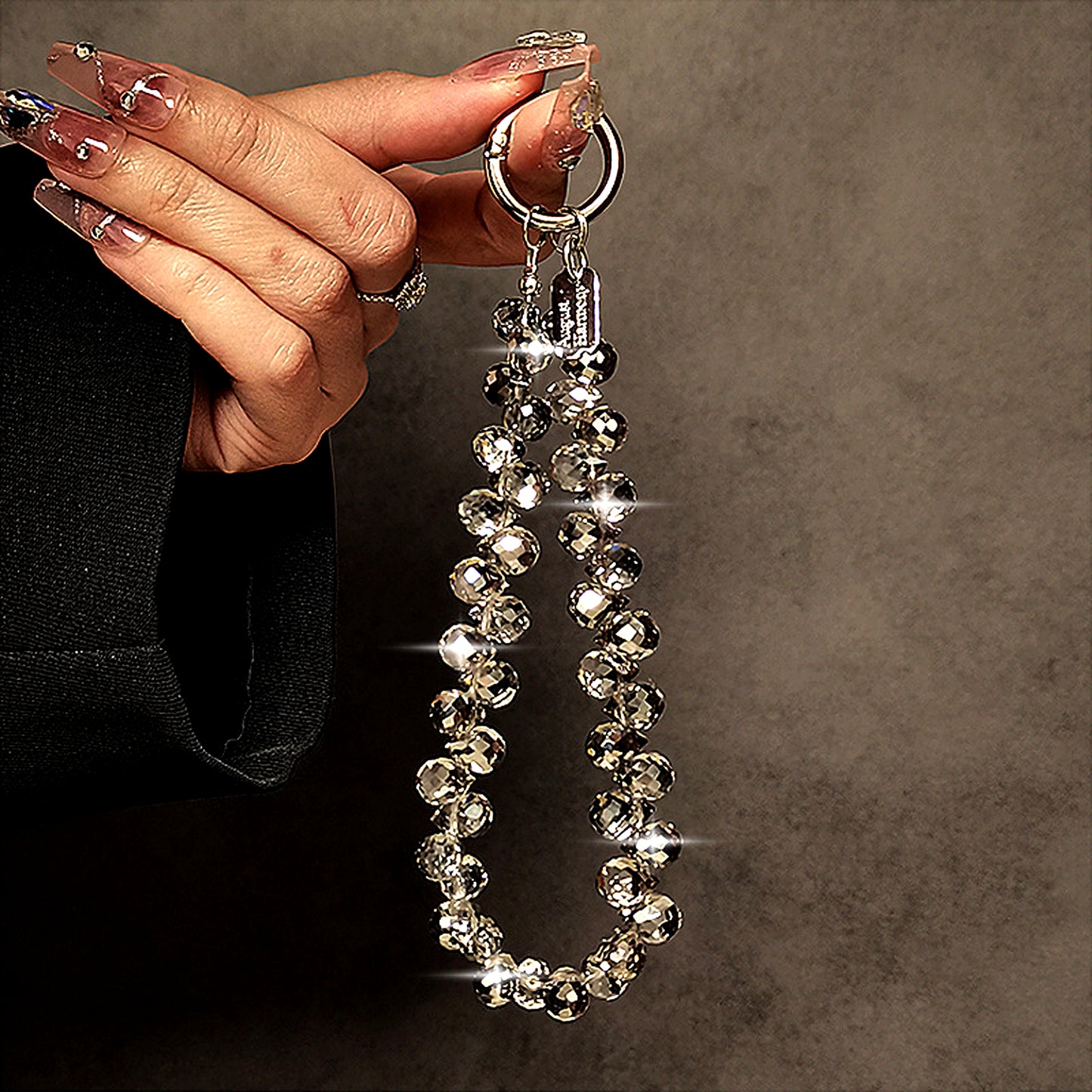 Crystal Beaded Phone Charm β¨π€