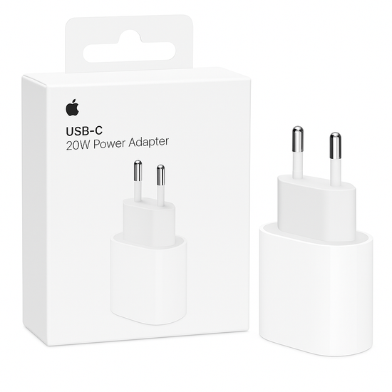 USB-C 20w Power Adapter with Packaging ( iPhone compatible)