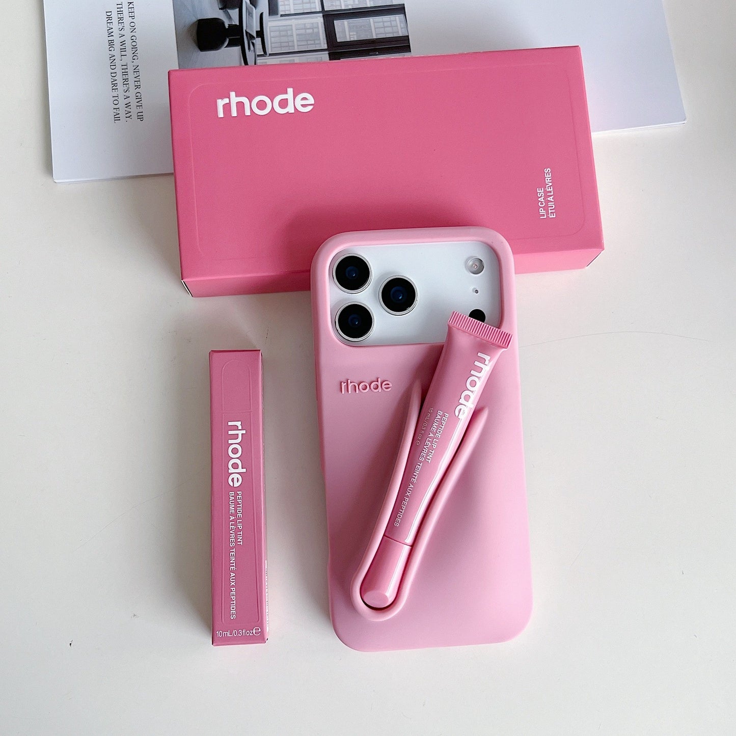 Soft Silicone Cover with Built-In Lip Balm Holder