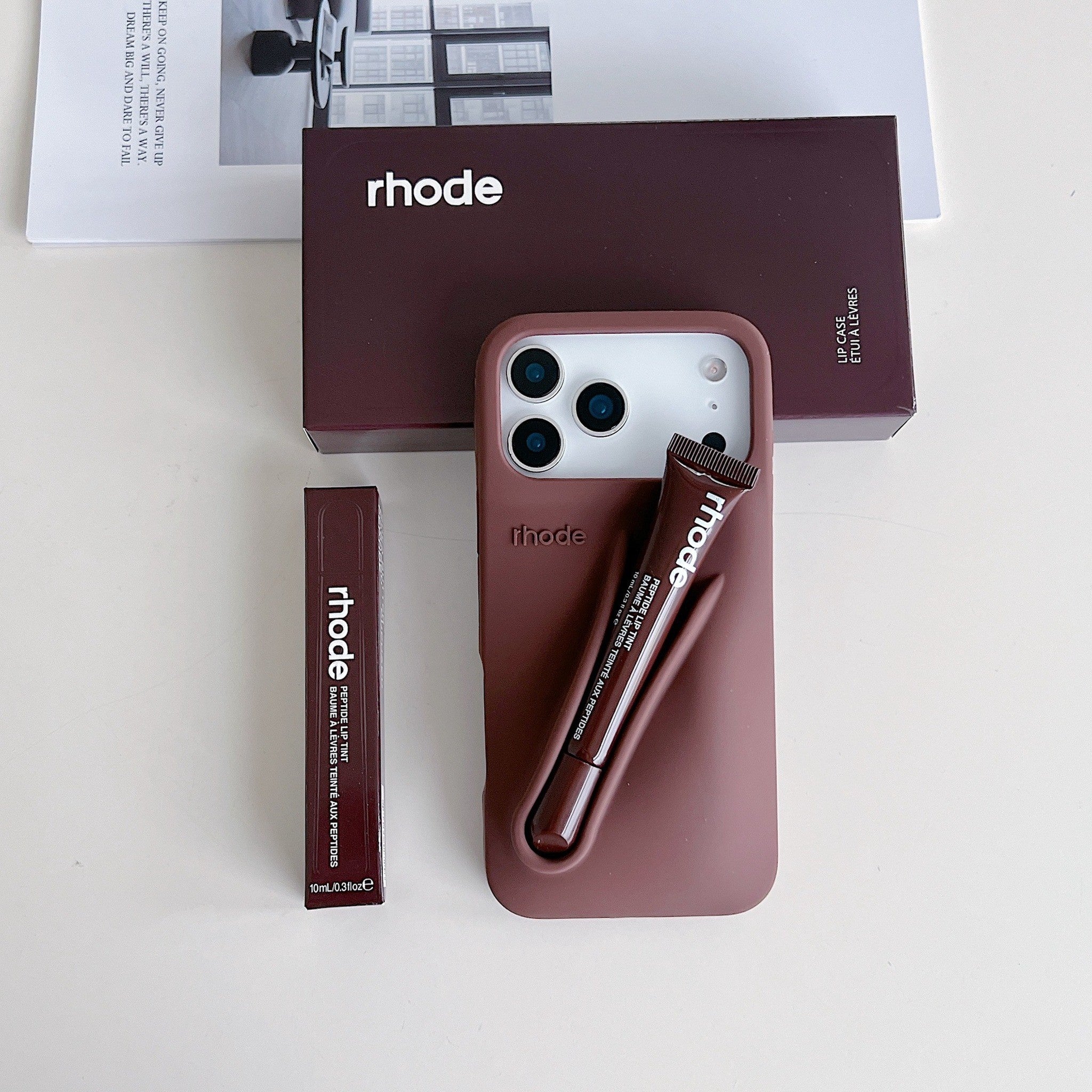 Soft Silicone Cover with Built-In Lip Balm Holder