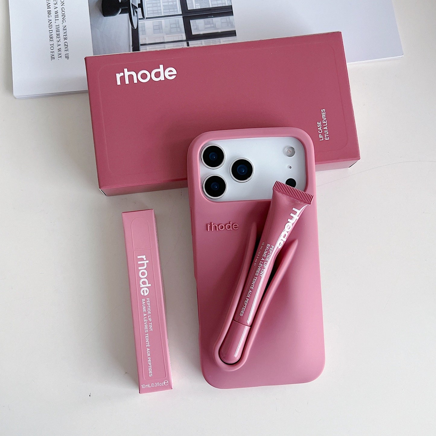 Soft Silicone Cover with Built-In Lip Balm Holder