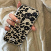 Leopard Print Chic Transparent Phone Case