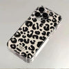 Leopard Print Chic Transparent Phone Case