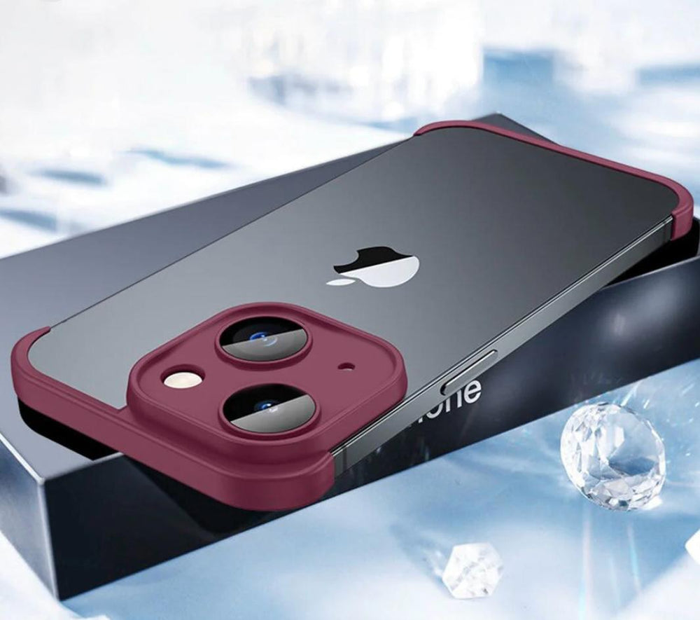 Ultra-Thin Frameless Phone Case for iPhone