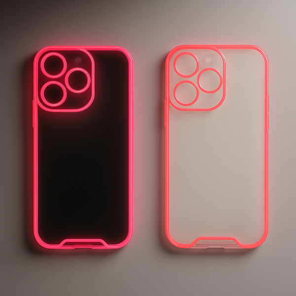 Glow In Dark Transparent – Shockproof Clear Cover