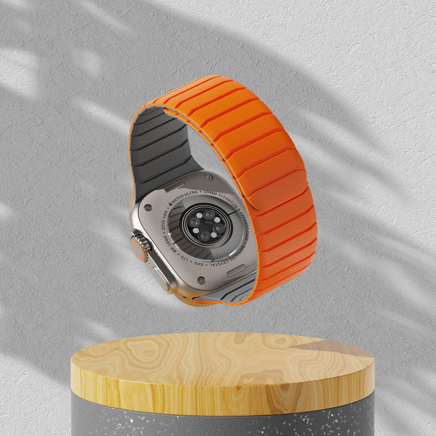 Premium Magnetic Leather Loop Straps for Apple Watch