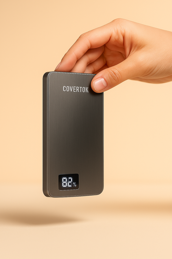 Magnetic Wireless Power Bank – Ultra Sleek 5000mAh/ 10000 mAh