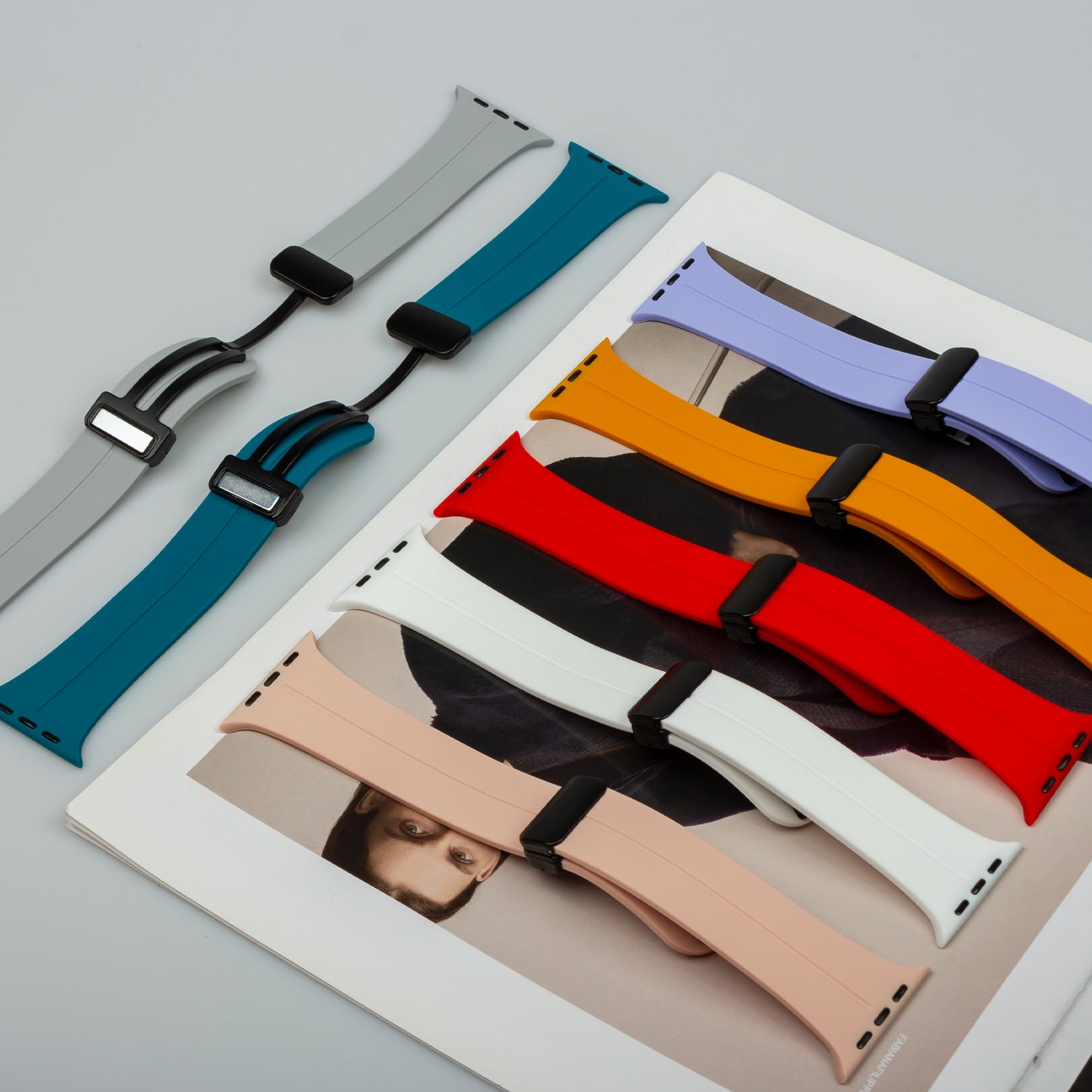 Premium Silicone Watch Bands – Available in 18 Colors