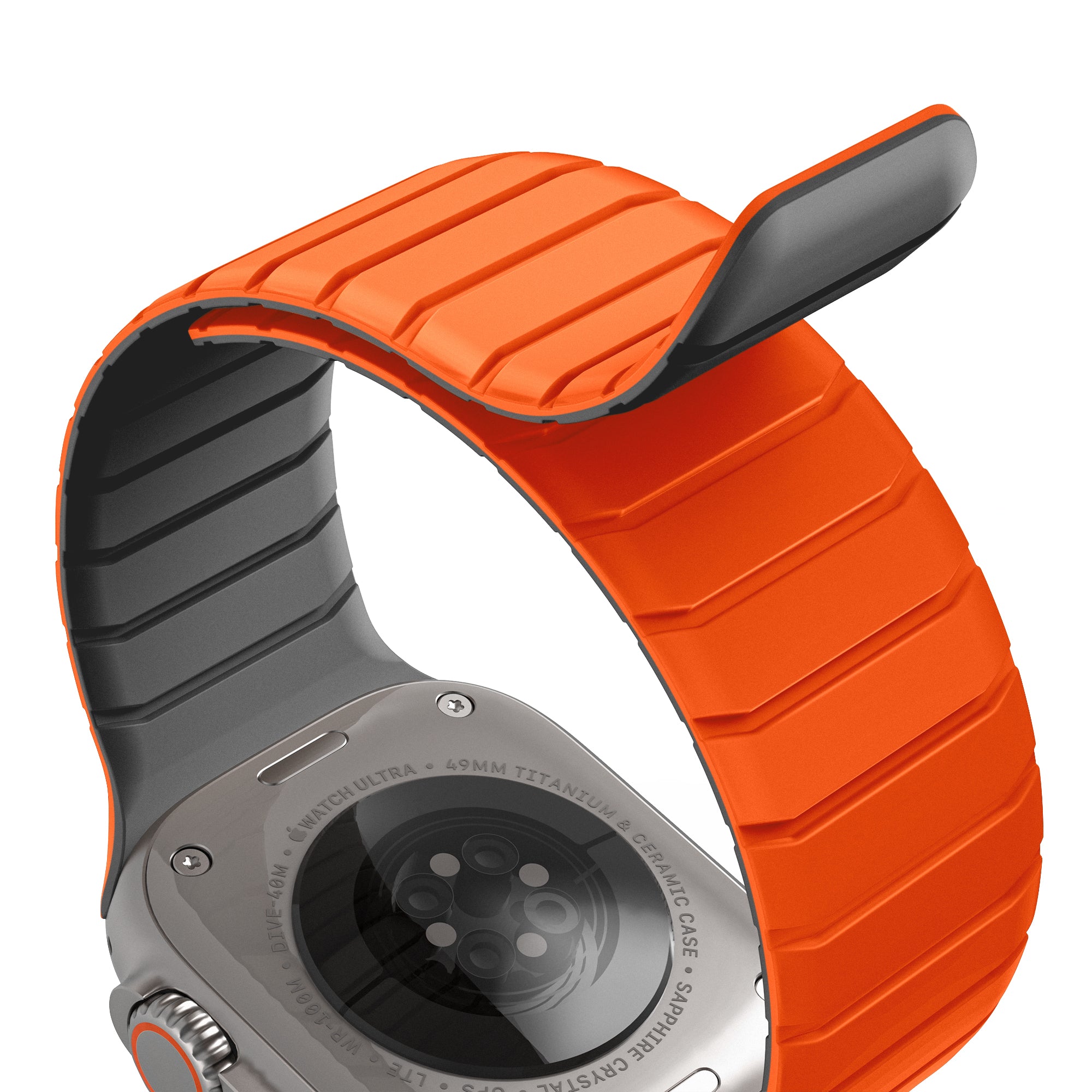 Premium Magnetic Leather Loop Straps for Apple Watch