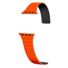 Magnetic Loop Smartwatch Bands – Dual Color Edition(Orange+Midnight Black)