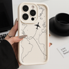 Silicone World Map Travel Phone Case