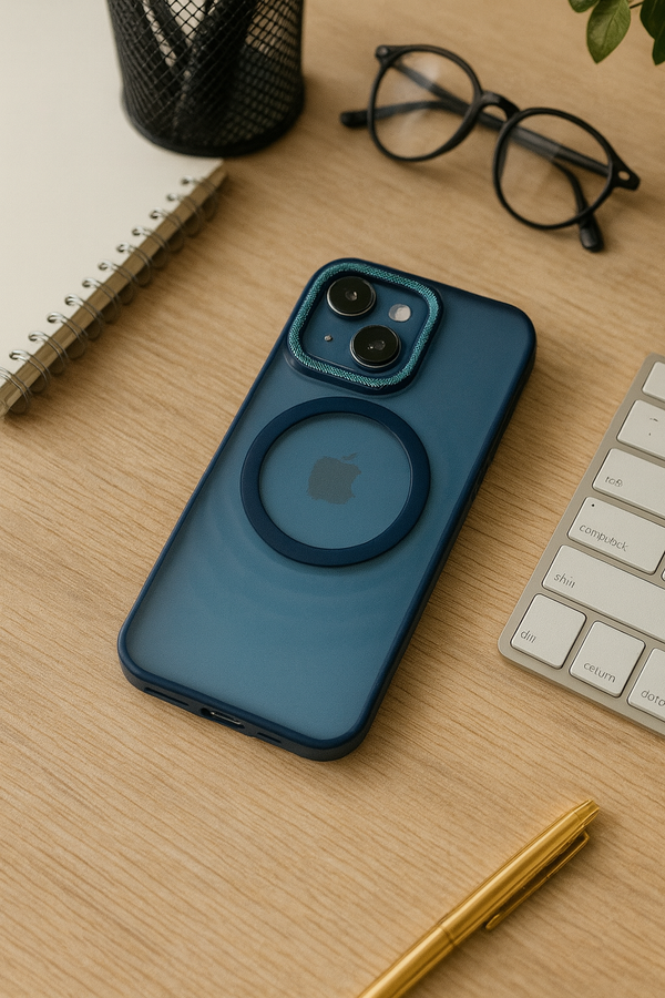 Premium MagSafe Case Cover with Metal Camera Ring