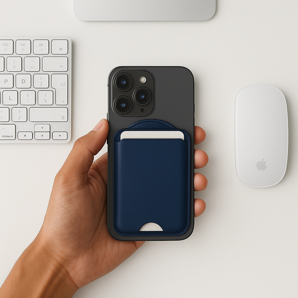 MagSafe Leather Card Holder – Snap-On Wallet