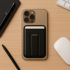 MagSafe Leather Wallet Card Holder With Kickstand