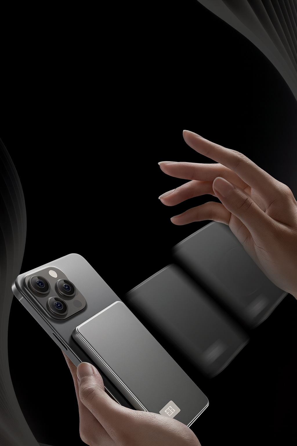 Magnetic Wireless Power Bank – Ultra Sleek 5000mAh/ 10000 mAh