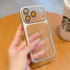 Aluminium Frame Transparent Case