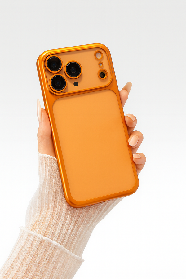 Aluminium Frame Transparent Case